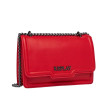 REPLAY ΓΥΝΑΙΚΕΙΑ ΤΣΑΝΤΑ ΩΜΟΥ Shoulder Bag With Flap Pocket & Adjustable Chain-Passion Red FW3000.051.A0500A.0509