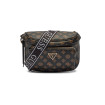 Guess Γυναικεία Τσάντα Χιαστή Belt bag Power Play Sling HWSL9006800 MLO/MOCHA LOGO