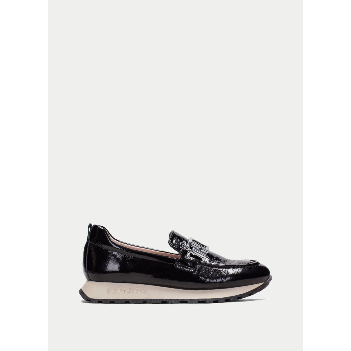 HISPANITAS Γυναικεία Μοκασίνια Loafers HI243621 Sport Loira Black