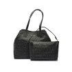 Guess Γυναικεία Τσάντα Ώμου VIKKY II LARGE 2 IN 1 TOTE HWBG9318290 Black