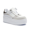 GUESS ΓΥΝΑΙΚΕΙΑ SNEAKERS RIDGEE FLPRIDPEL12-WHITE