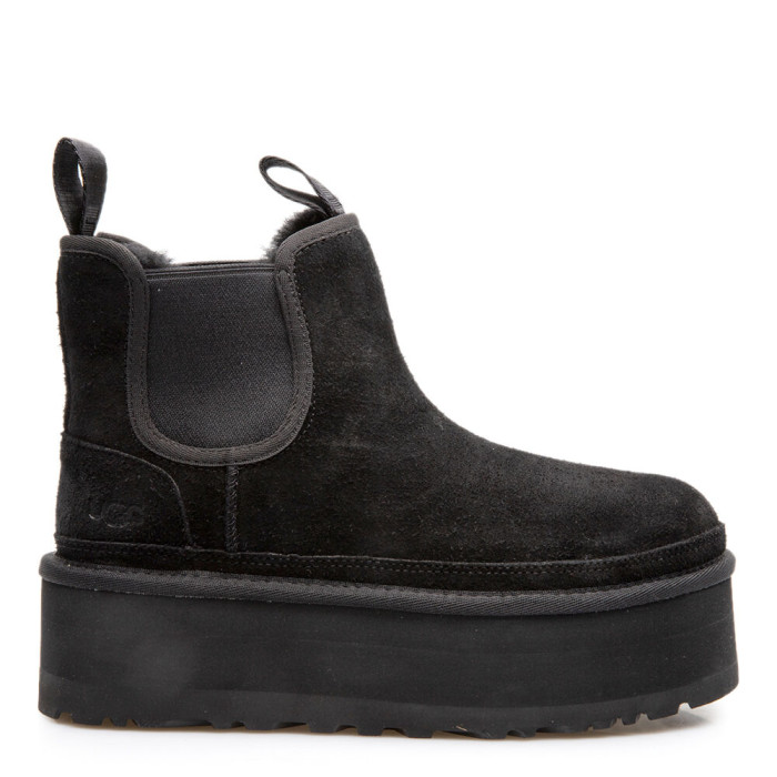 UGG NEUMEL PLATFORM CHELSEA BOOTS 1134526 - BLACK