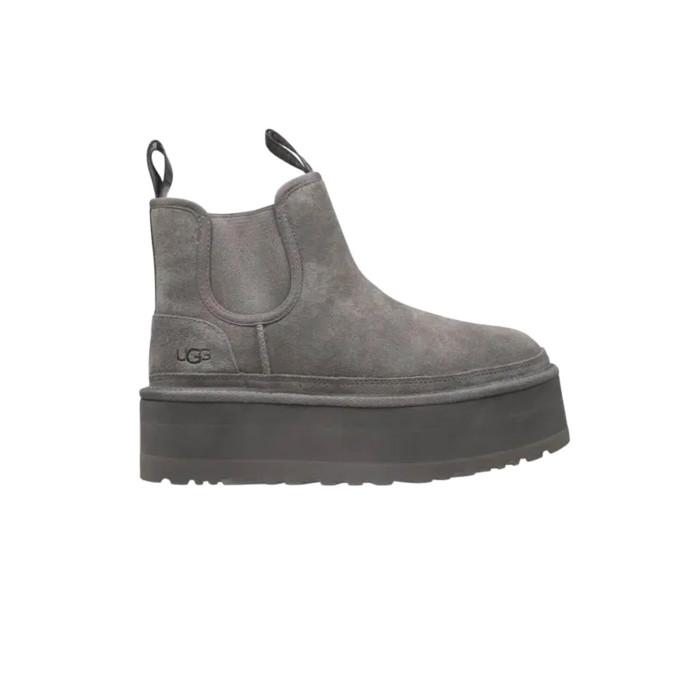 UGG NEUMEL PLATFORM CHELSEA BOOTS 1134526-GREY