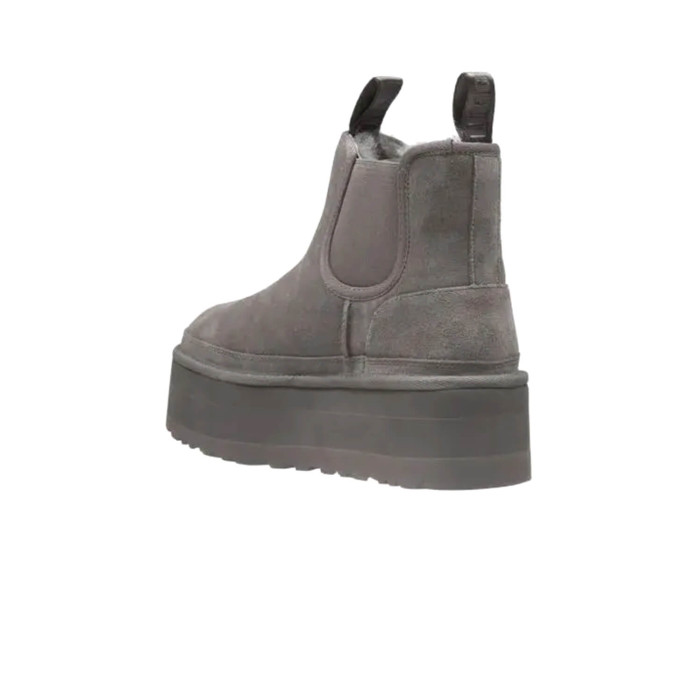 UGG NEUMEL PLATFORM CHELSEA BOOTS 1134526-GREY