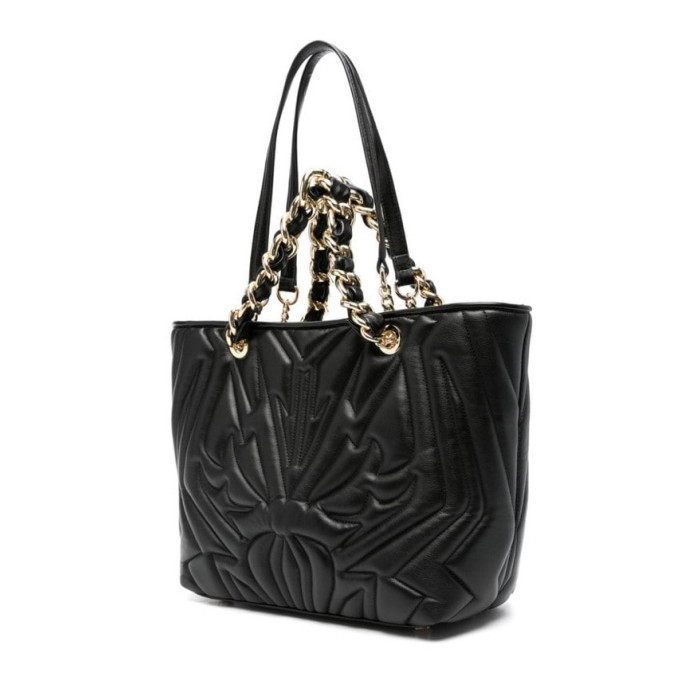 Philipp Plein Sport Tote Jenna 2110227 293 black Γυναικεια Τσαντα Μαύρο Καπιτονέ