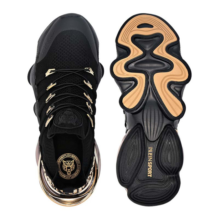 Philipp Plein Sport Sneakers USC0518-STE003N_0216 Black / Gold Tiger Attack//Gen.X.04