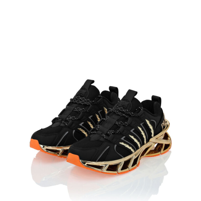 Philipp Plein Sport Sneakers USC0530-STE003N_0216 Black / Gold Runner