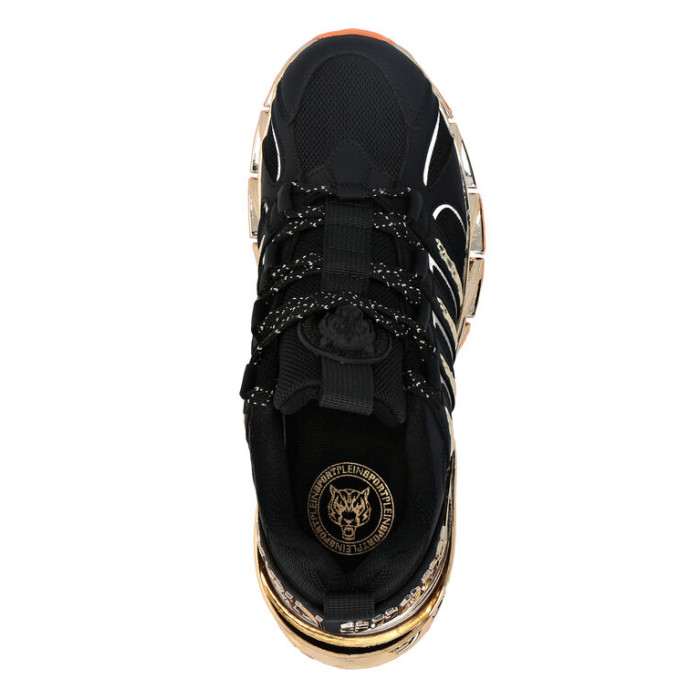 Philipp Plein Sport Sneakers USC0530-STE003N_0216 Black / Gold Runner