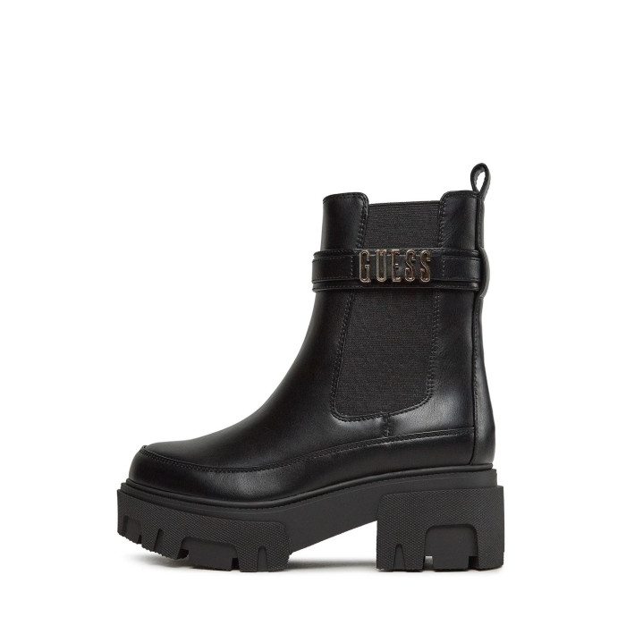 GUESS ΜΠΟΤΑΚΙΑ YELMA-BLACK CHELSEA BOOTS FL8YEAELE10