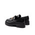 GUESS Γυναικεία Μοκασίνια Loafers ILARY ΜΕ ΧΡΥΣΗ AΓΚΡΑΦΑ ΔΕΡΜΑΤΙΝΑ FL7ILRLEA14