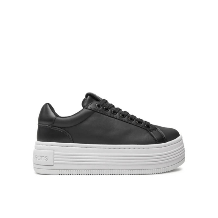 CALVIN KLEIN BOLD LOW PLATFORM SNEAKERS YW0YW01589 0GM BLACK/BRIGHT WHITE