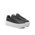 CALVIN KLEIN BOLD LOW PLATFORM SNEAKERS YW0YW01589 0GM BLACK/BRIGHT WHITE