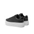 CALVIN KLEIN BOLD LOW PLATFORM SNEAKERS YW0YW01589 0GM BLACK/BRIGHT WHITE