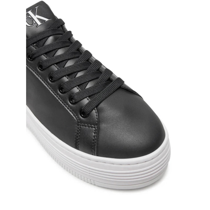 CALVIN KLEIN BOLD LOW PLATFORM SNEAKERS YW0YW01589 0GM BLACK/BRIGHT WHITE