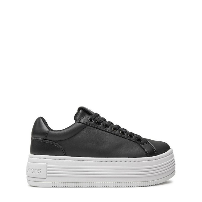 CALVIN KLEIN BOLD LOW PLATFORM SNEAKERS YW0YW01589 0GM BLACK/BRIGHT WHITE