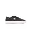 CALVIN KLEIN CLASSIC CUPSOLE LACE UP SNEAKERS YW0YW01269 BEH black/bright white